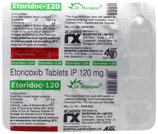 Etoridoc 120 Tablet 10